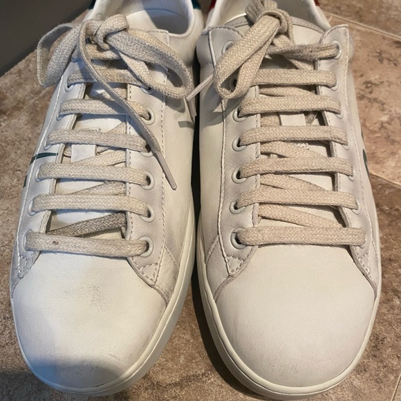 AUTHENTIC GUCCI ACE BLADE LOW TOP SNEAKERS - Picture 2 of 7